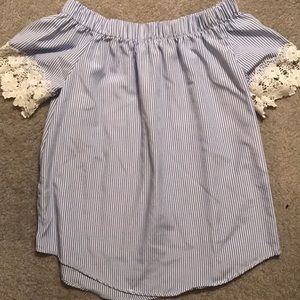 Off the shoulder top